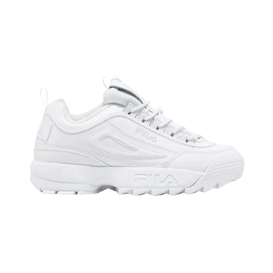 Tenis Fila Disruptor Ii Premium Mujer - 5vf80170100 Blancos Plataforma Chuncky Moda Urbana
