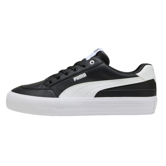 Tenis Puma Court Classic Vulc Fs Sl Unisex - 39756802 Ngo/bco