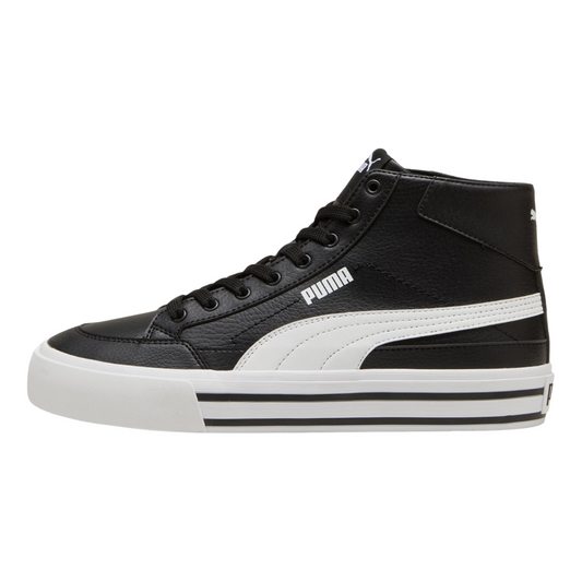 Tenis Puma Court Classic Vulc Mid Unisex - 39748201 Negros