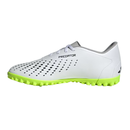Tenis Adidas Predator Accuracy .4 TF Para Futbol - GY9995 Blanco Verde F