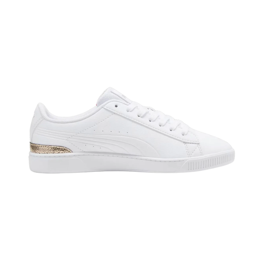 Tenis Puma Vikky V3 Metallic Shine Mujer - 39508501 Blanco Casuales Uso Diario
