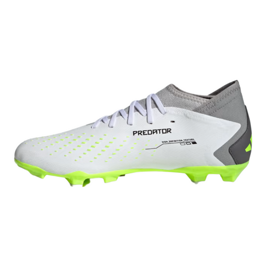 Tenis Adidas Predator Accuracy .3 FG Para Futbol - GZ0024 Blanco/Verde