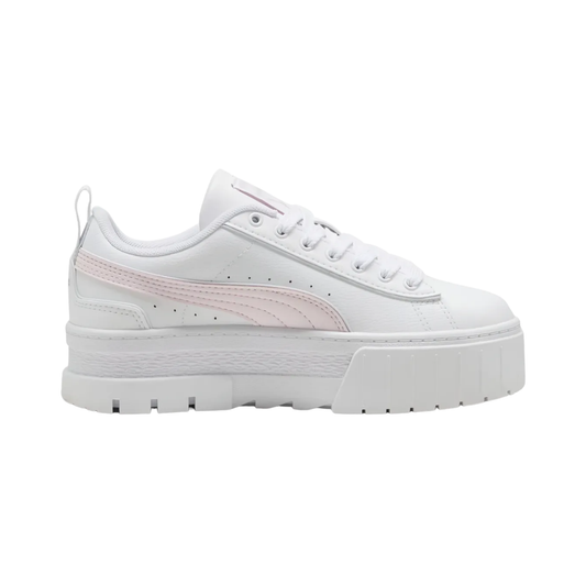 Tenis Puma Mayze Lth Plataforma Mujer - 39666402 Blanco Chunky Moda