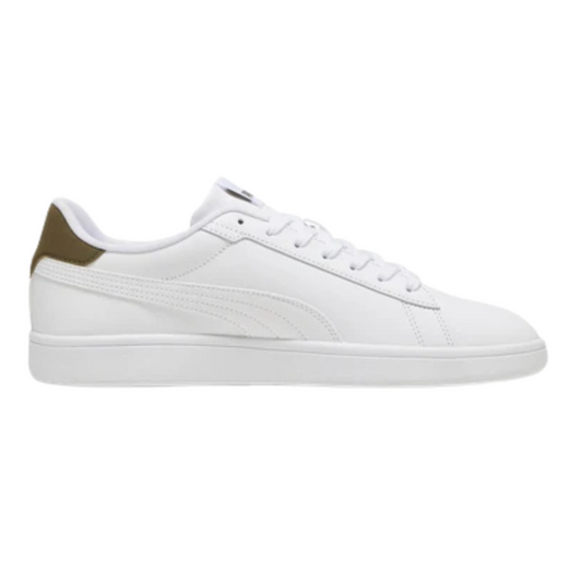 Tenis Puma Smash 3.0 L Casual Unisex - 39098721 Blanco / Café