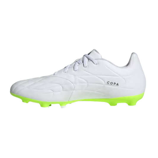 Tenis Adidas Copa Pure .3 FG Para Futbol- HQ8984 Blanco/Verde