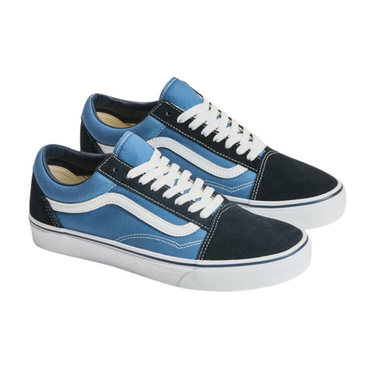 Tenis Vans Authentic Old Skool Unisex -VN000D3HNVY Azul/ Bco