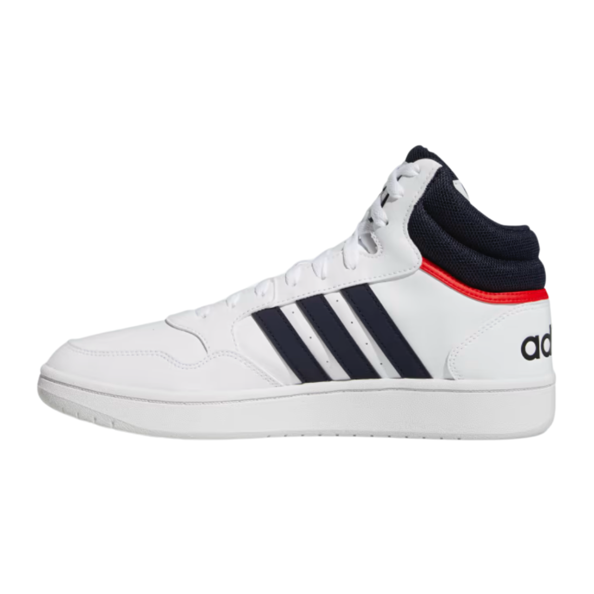 Tenis Adidas Hoops 3.0 Mid - GY5543 Blanco/Azul