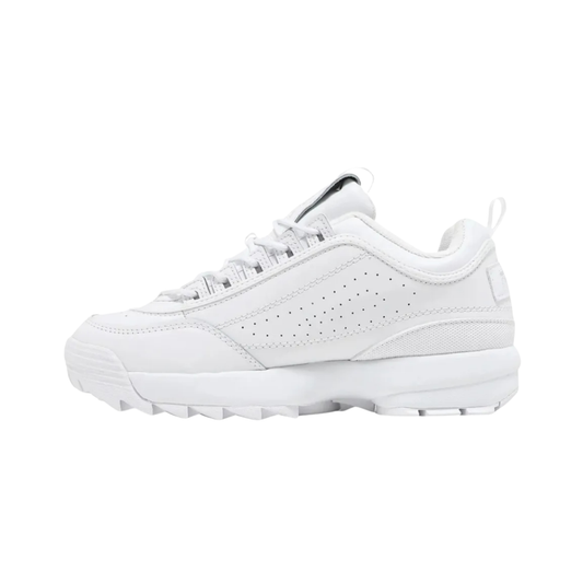 Tenis Fila Disruptor Ii Premium Mujer - 5vf80170100 Blancos Plataforma Chuncky Moda Urbana