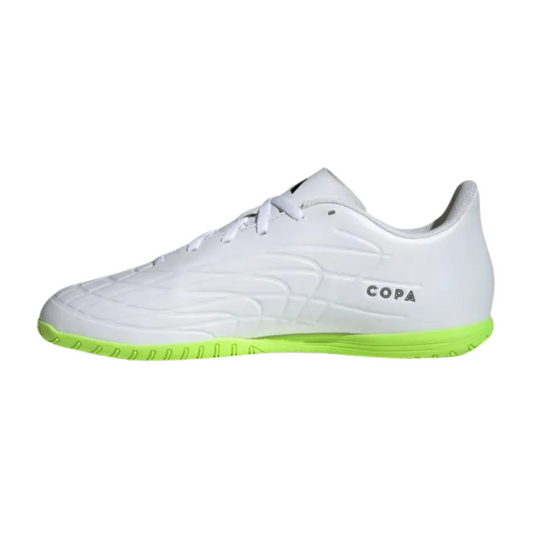 Tenis Adidas Copa Pure.4 IN Para Futbol - GZ2537 Blanco/Verde