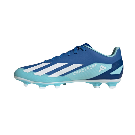 Tenis Adidas X Crazyfast.4 FxG Para Futbol - GY7431 Azul/Blanco