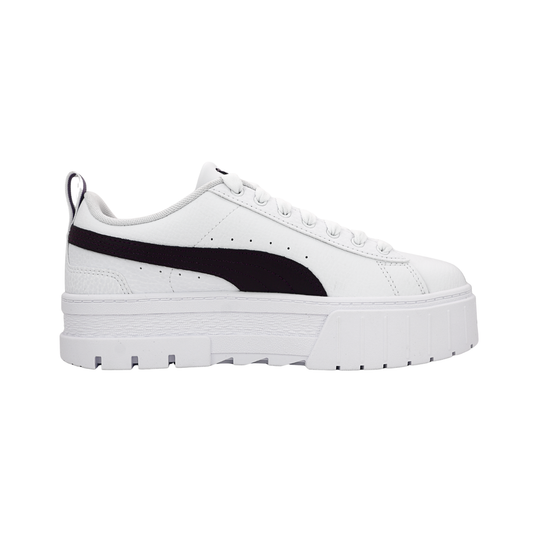 Tenis Puma Mayze Lth Casuales Mujer - 38452729 Blancos Plataforma Chunky