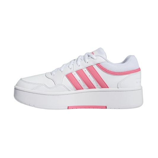 Tenis Adidas Hoops 3.0 Bold W - IG6114 Blanco/Rosa