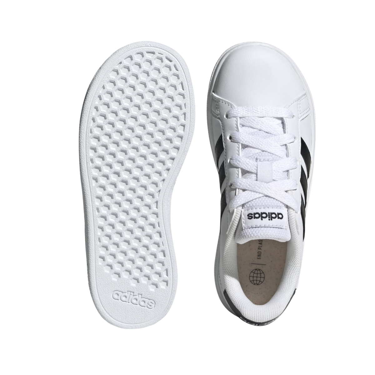 Tenis Adidas Gran Court 2 Unisex - GW6511 Blanco/Negro