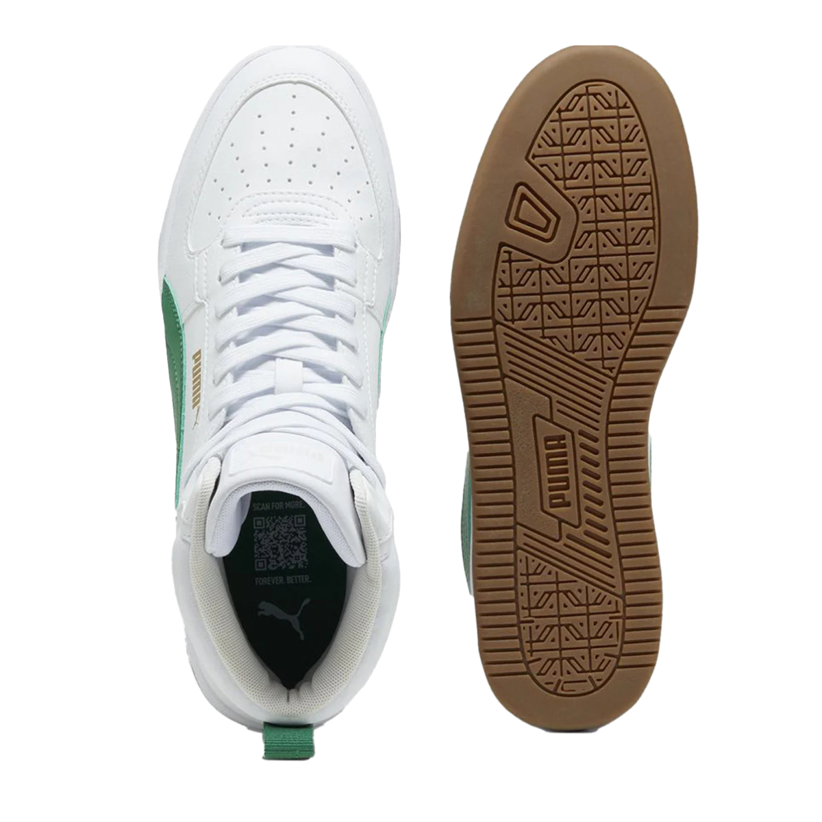 Tenis Puma Caven 2.0 Mid Hombre Casual - 39229111 Blanco