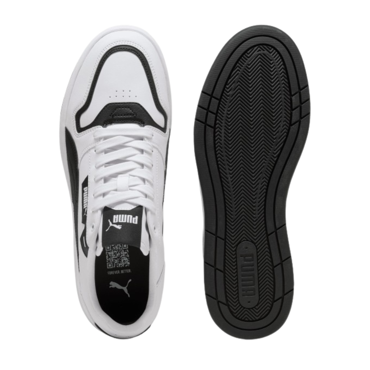 Tenis Puma Court Classic Street Hombre - 40019603 Blancos