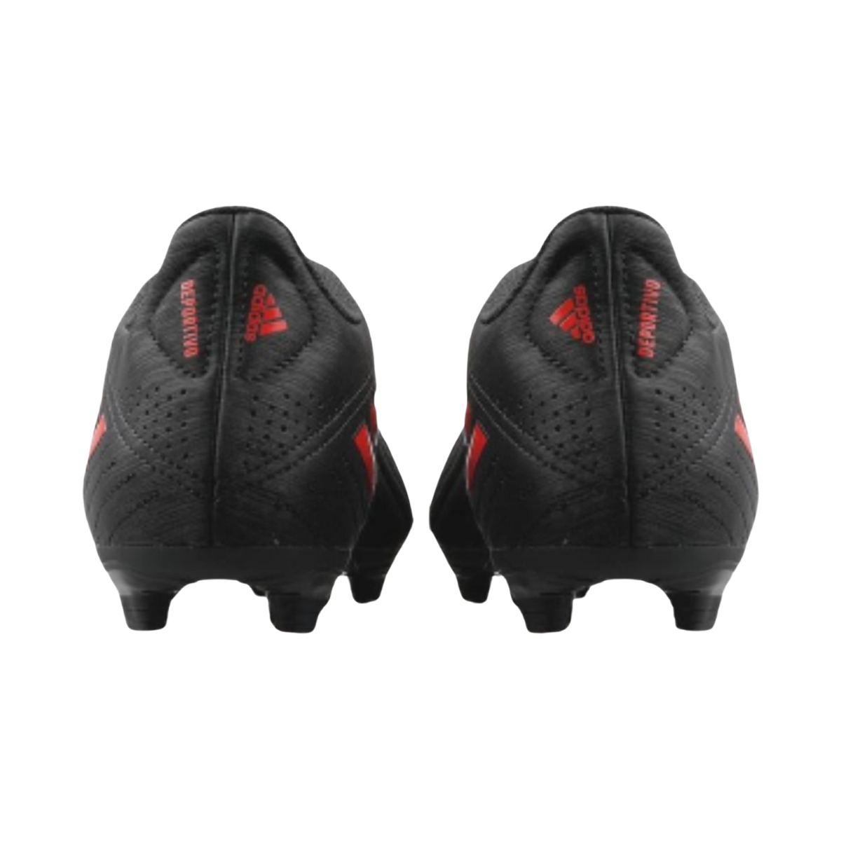 Tenis Adidas Deportivo FxG Para Futbol - FV7911 Negro/Rojo