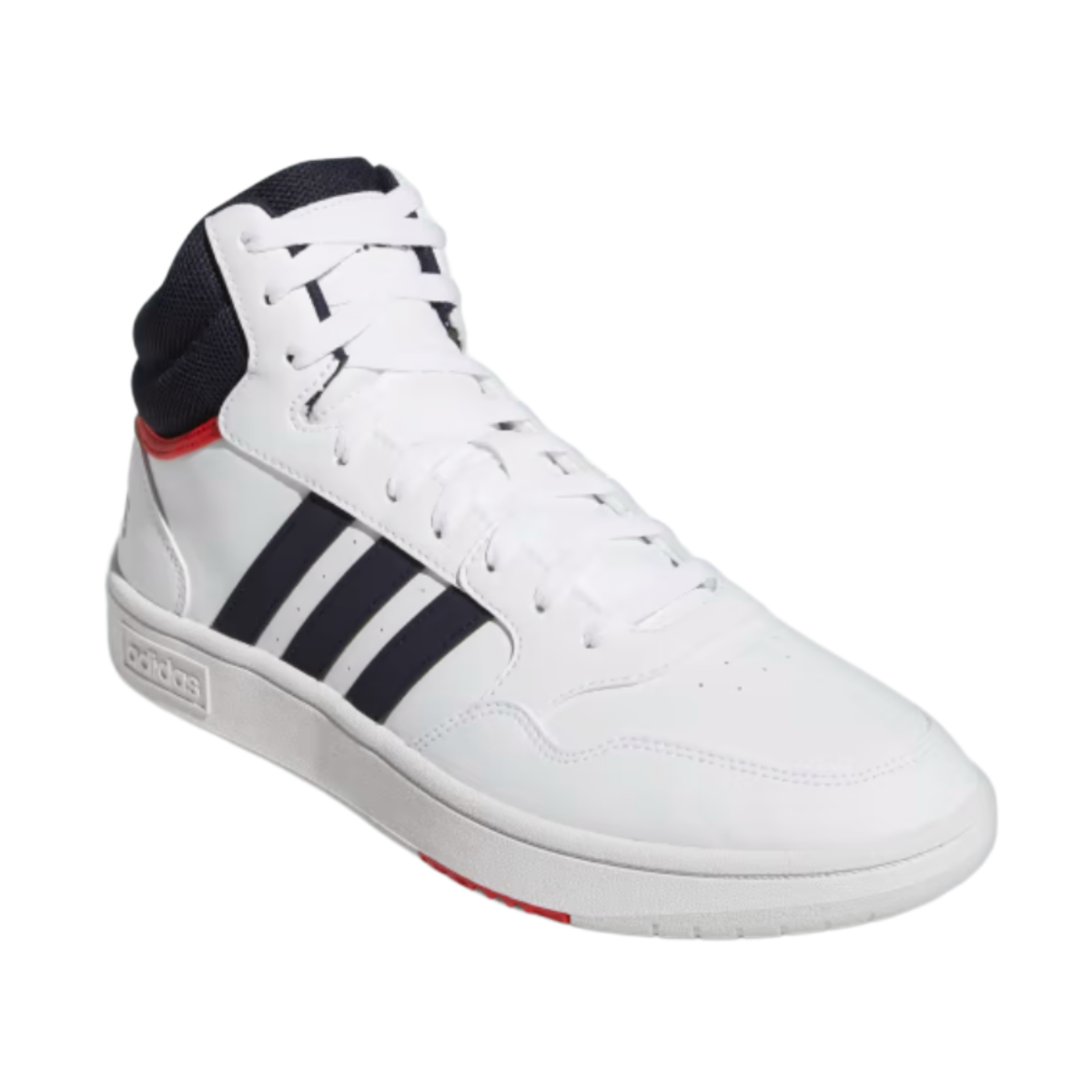 Tenis Adidas Hoops 3.0 Mid - GY5543 Blanco/Azul