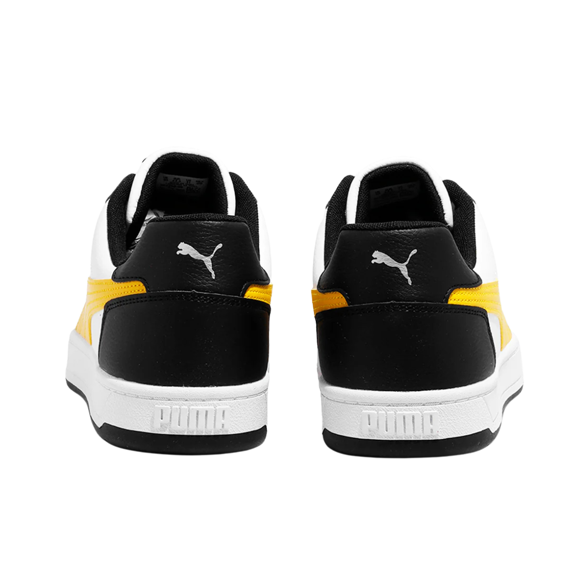 Tenis Puma Caven 2.0 Blanco Y Amarillo De Hombre 39229006