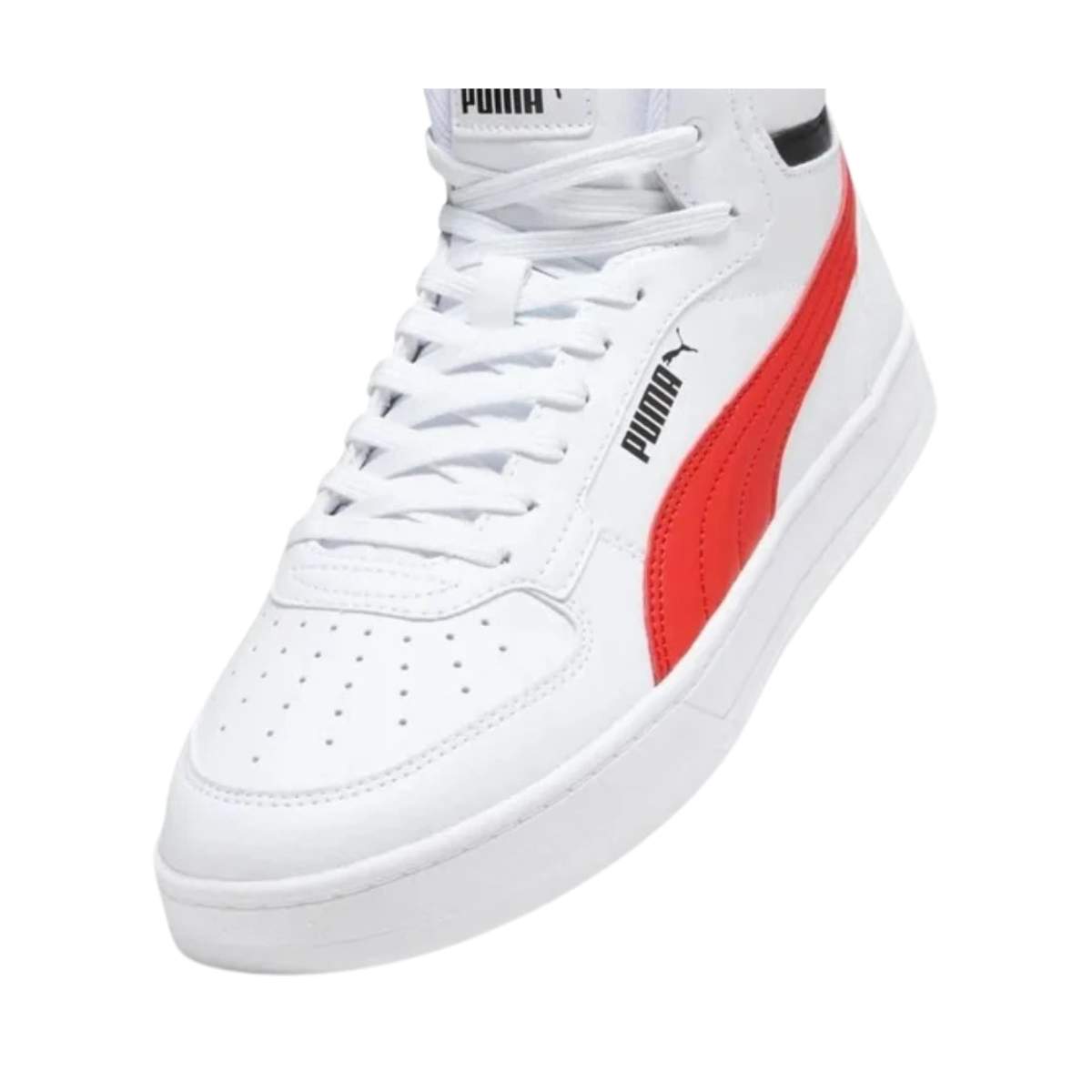 Tenis Puma Caven 2.0 Mid Unisex - 39229106 Blanco / Rojo