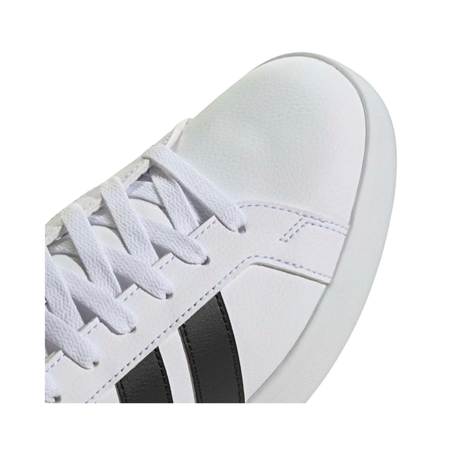 Tenis Adidas Grand Court Base 3.0 Unisex - JR4613 Blanco / Negro Casuales