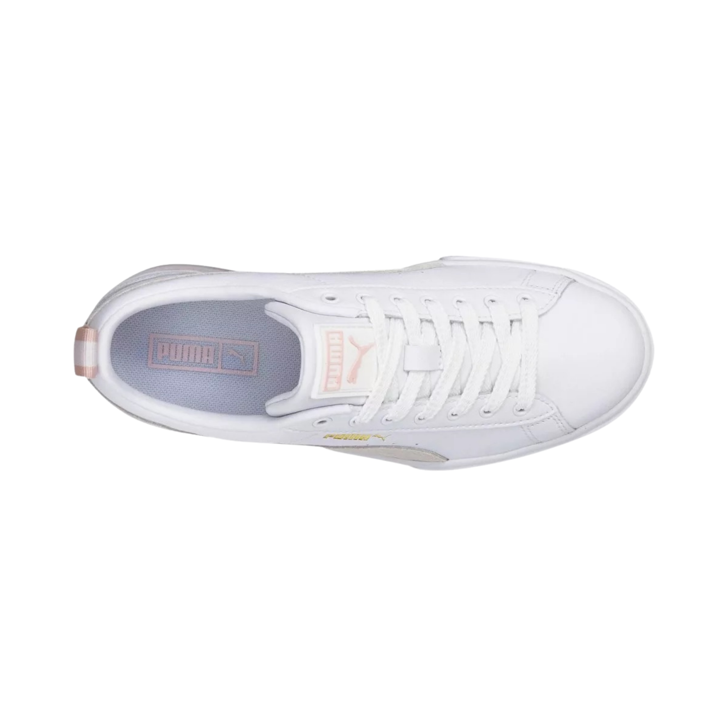 Tenis Puma Mayze Lth Casuales Mujer - 38198308 Blanco Plataforma Chunky