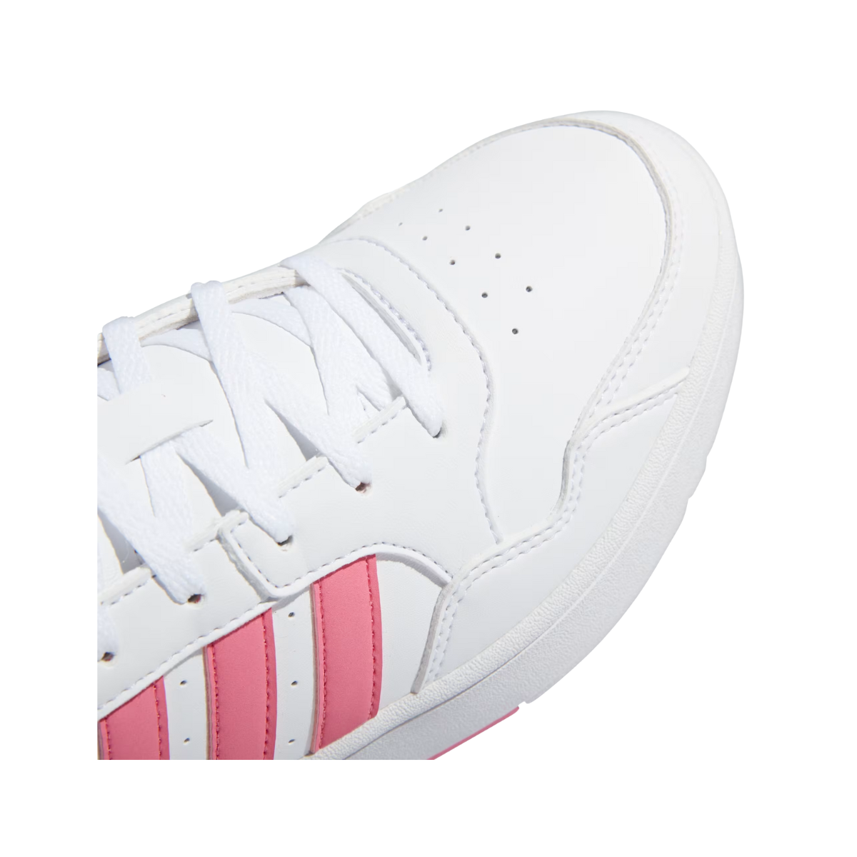 Tenis Adidas Hoops 3.0 Bold W - IG6114 Blanco/Rosa
