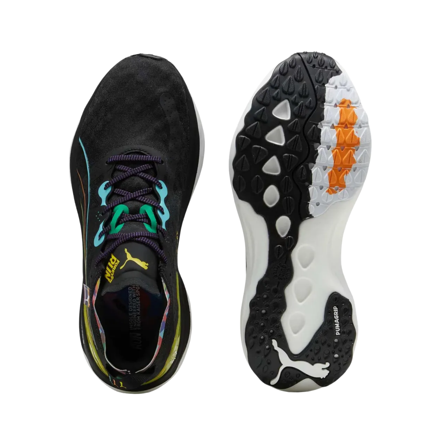 Tenis Puma Forever Nitro Love Marathon Unisex - 38010002 Negro Running Ligeros Y Cómodos