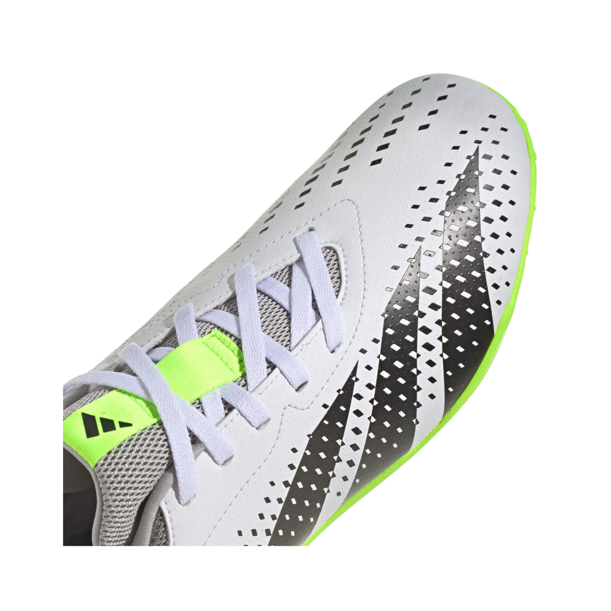 Tenis Adidas Predator Accuracy .4 IN Para Futbol - GY9986 Blanco/Verde/Negro