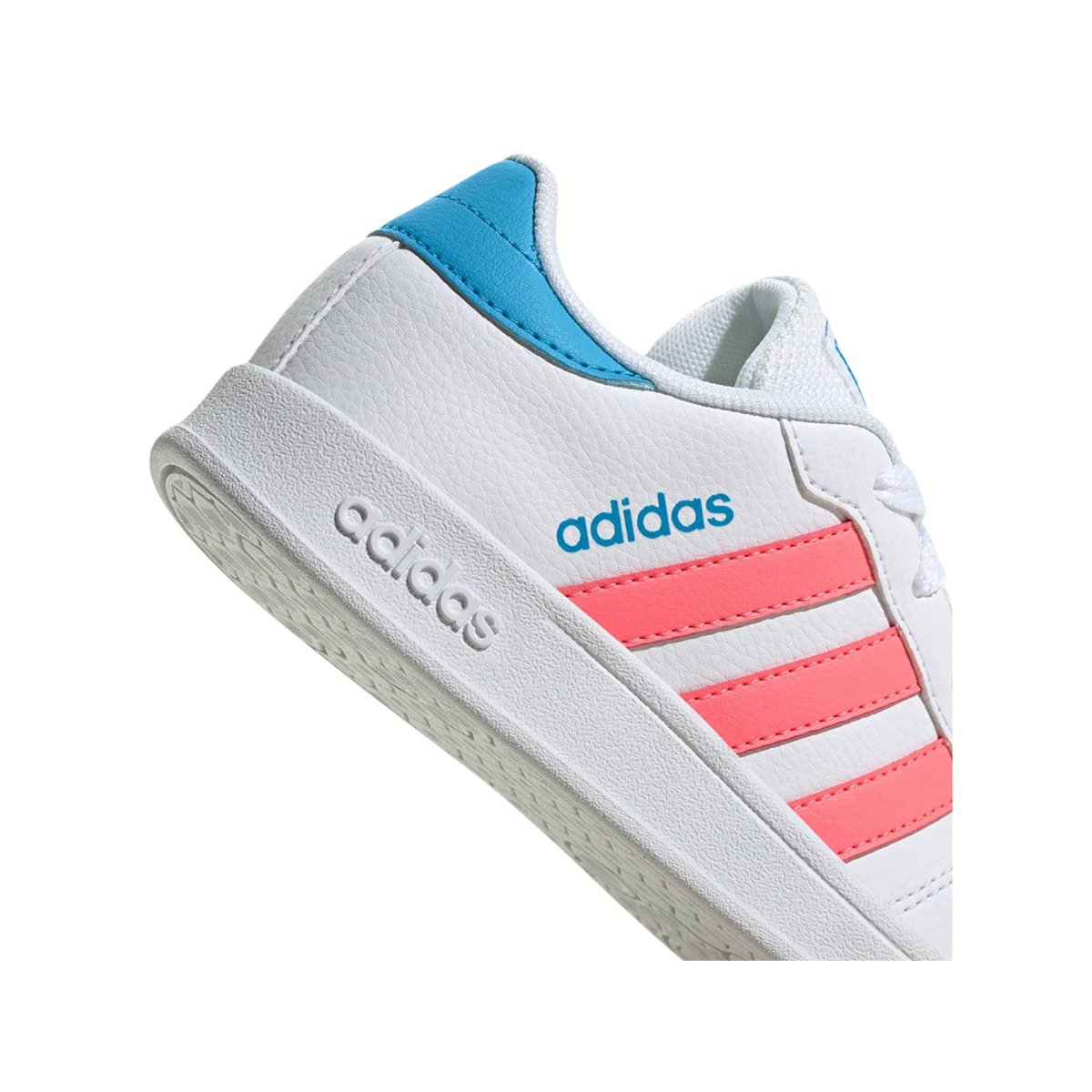 Tenis Adidadas Breaknet K Para Mujer - GY6015 Blanco/Azul/Rosa