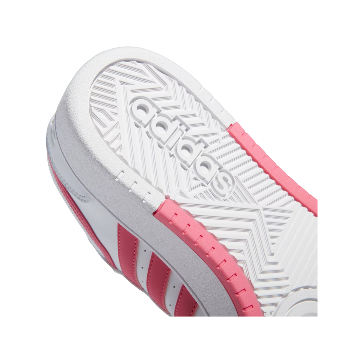 Tenis Adidas Hoops 3.0 Bold W - IG6114 Blanco/Rosa