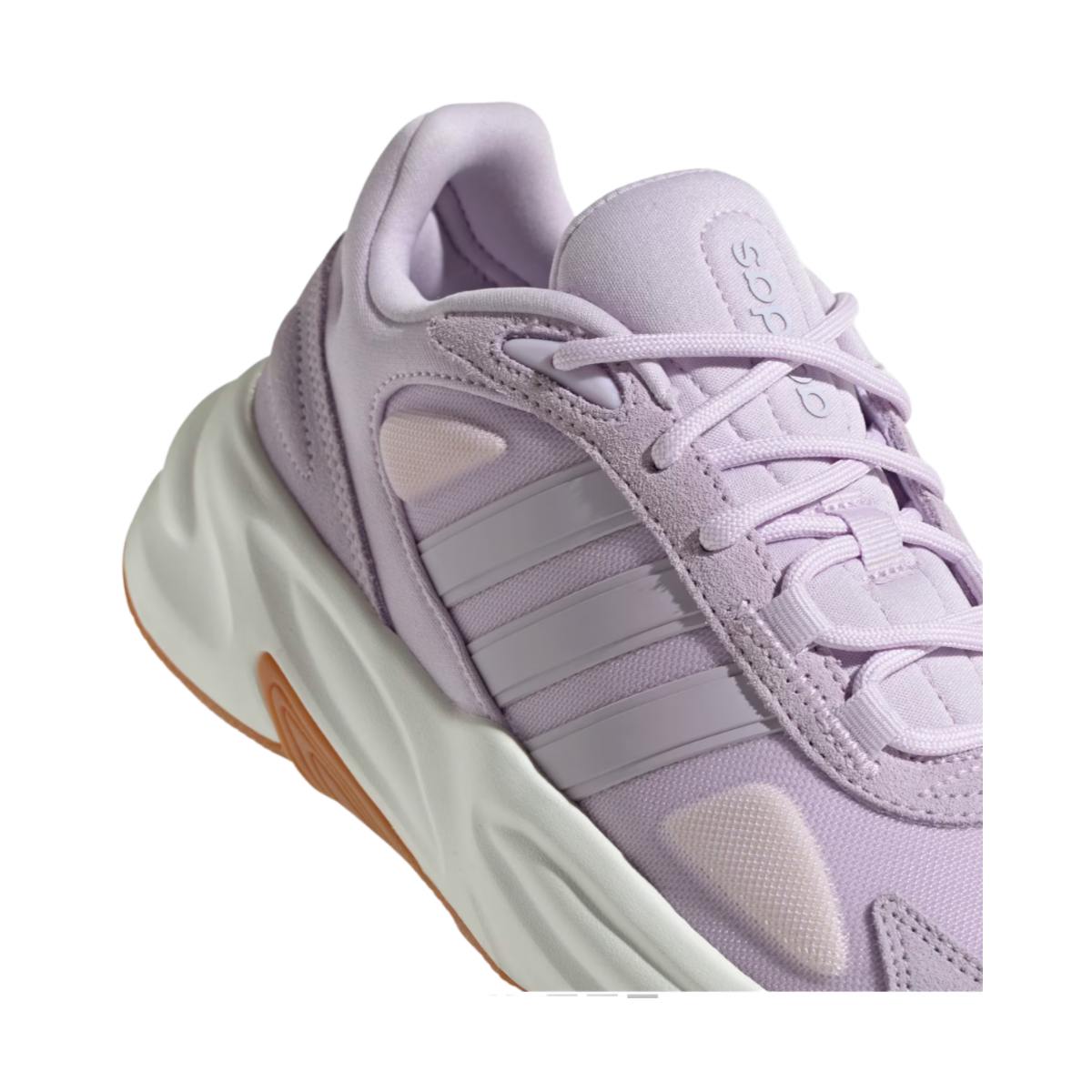 Tenis Adidas Ozelle Cloudfoam Para Mujer - IG5993 Lila/Blanco