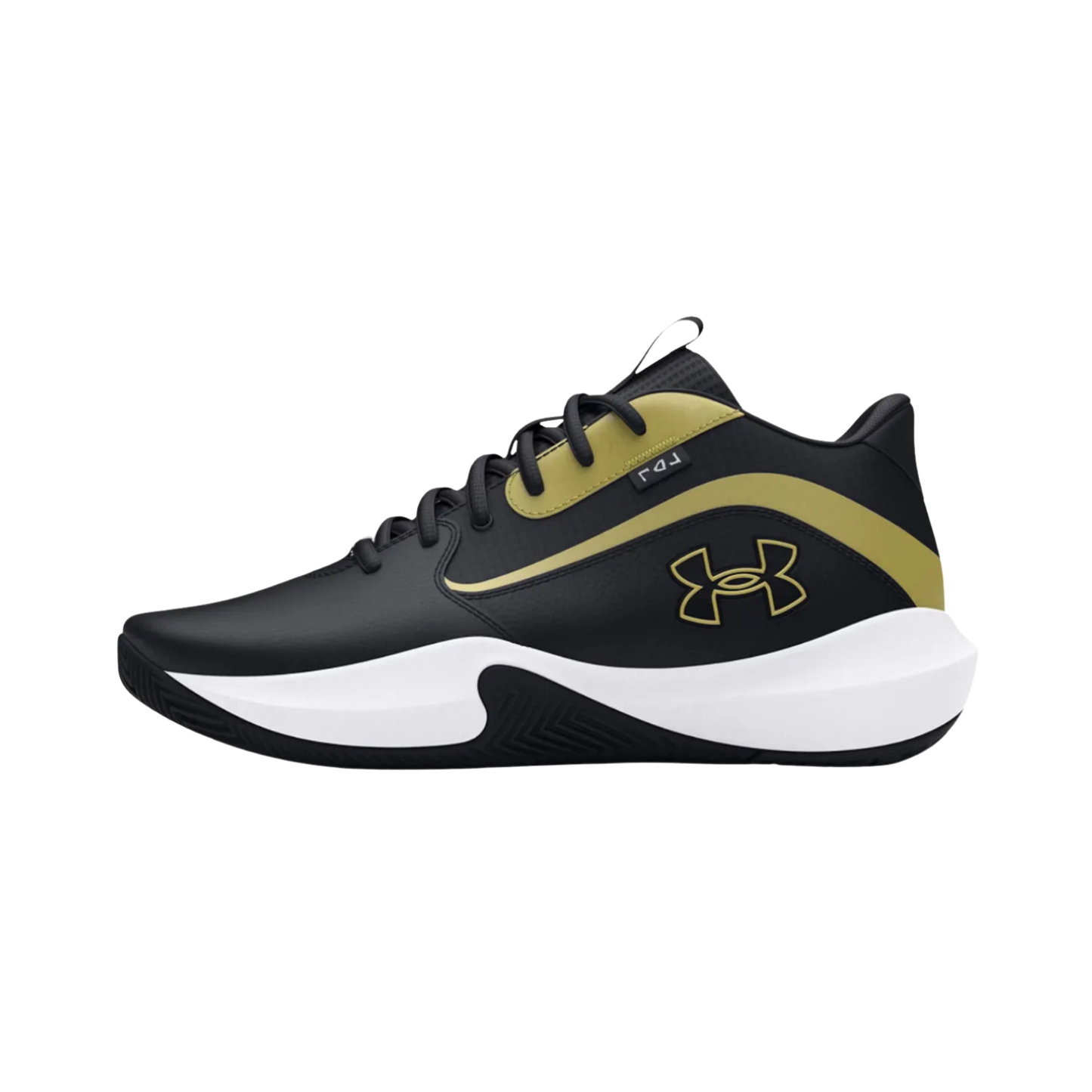 Tenis Under Armour Lockdown 7 Básquetbol Hombre - 3028512001 Negro Bota
