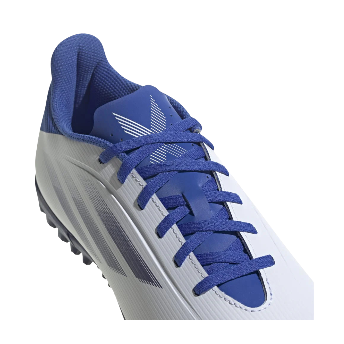Tenis Adidas X Speedflow .4 tf Para Futbol - GW7531 Blanco /Azul