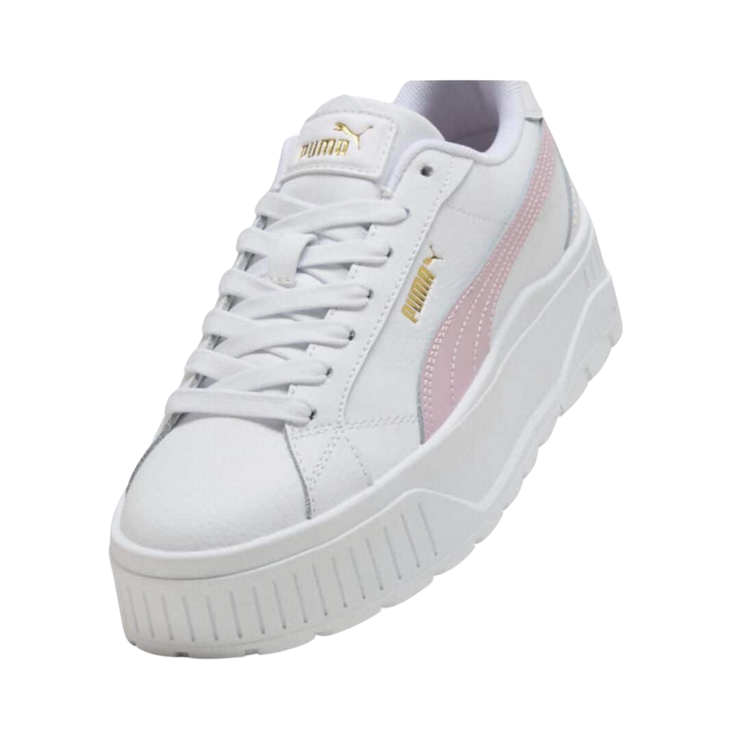 Tenis Puma Karmen Ii L Casuales Con Plataforma - 39745612 Blanco / Rosa