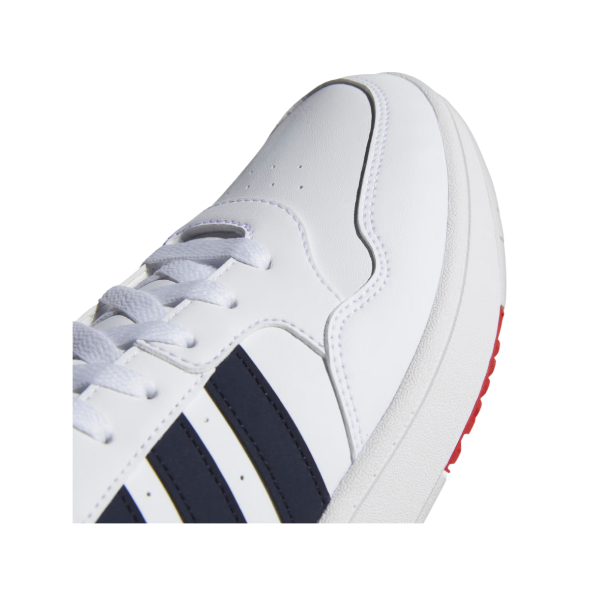 Tenis Adidas Hoops 3.0 Mid - GY5543 Blanco/Azul