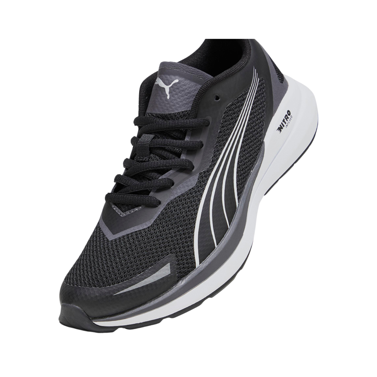 Tenis Puma Kruz Nitro Jr Running Unisex - 37887802 Negros Para Correr