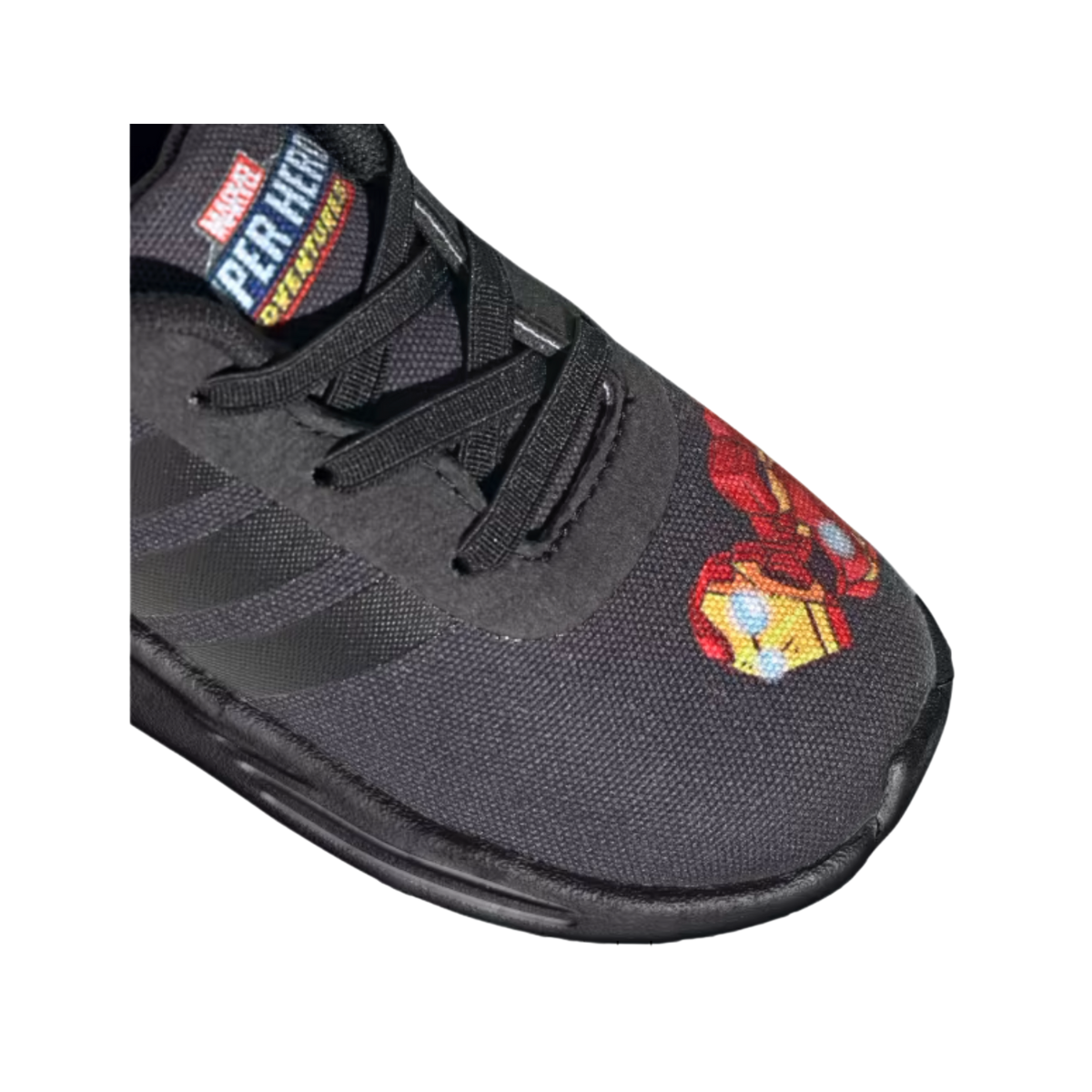 Tenis Adidas Lite Racer 2.0 I Marvel - FY9221 Negro