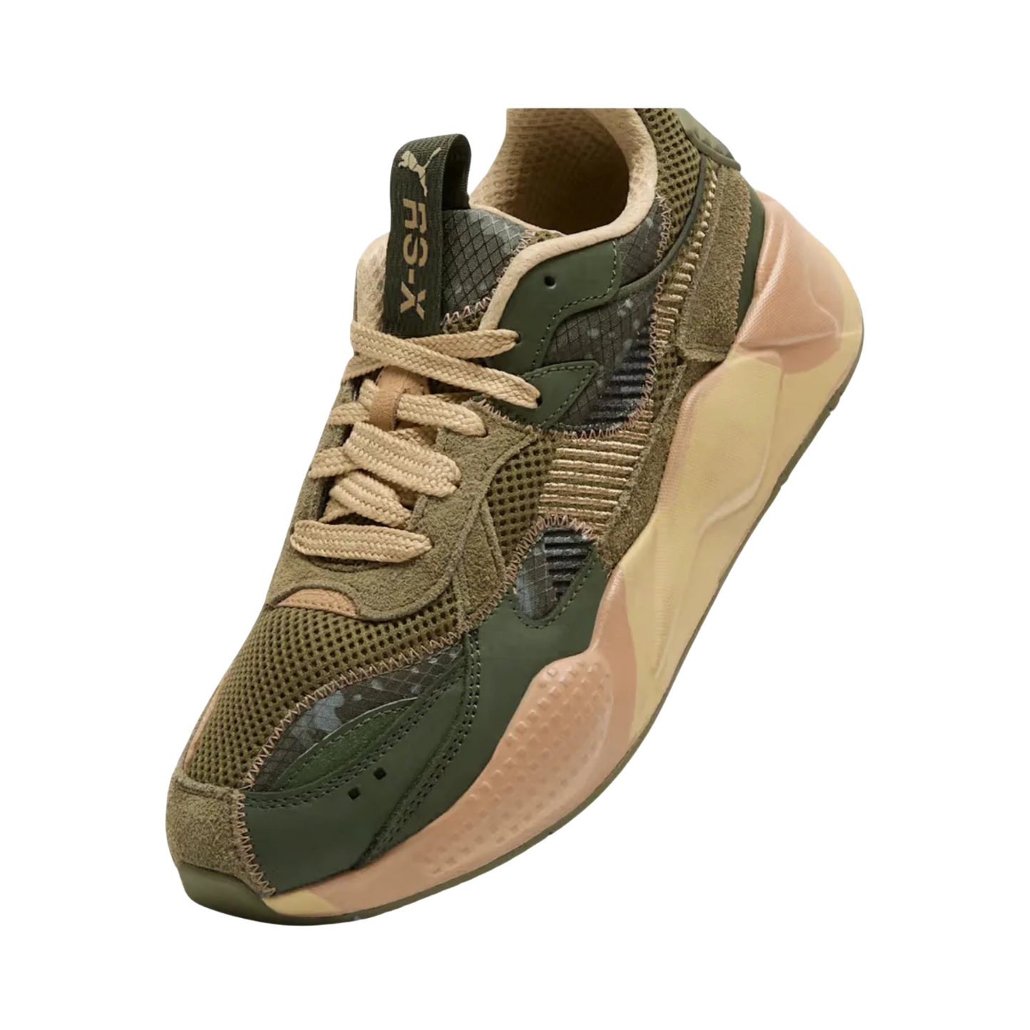 Tenis Puma Rs X Rain Map Hombre - 40209401 Verdes Casuales