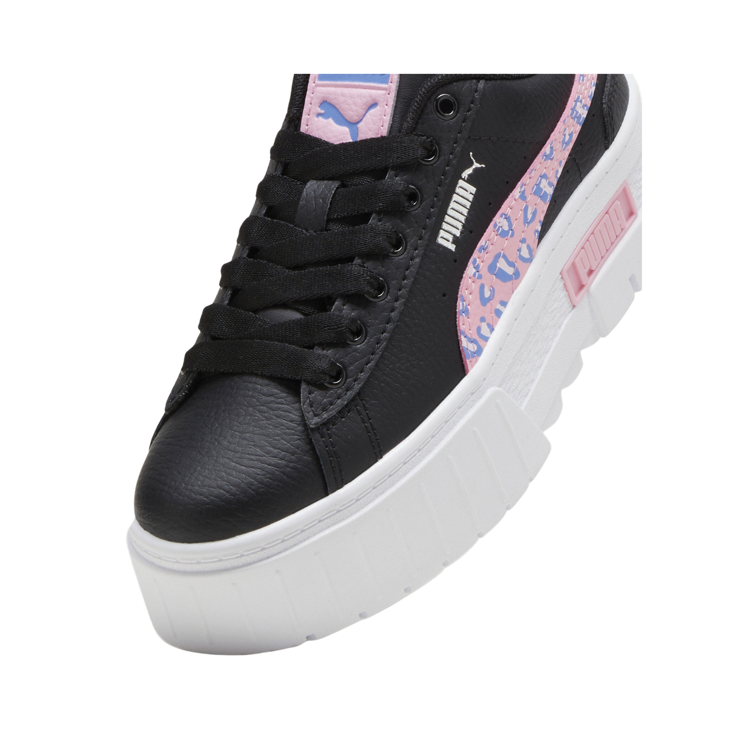 Tenis Puma Mayze Wild Chunky Mujer - 38569610 Negro / Rosa Animal Print Plataforma