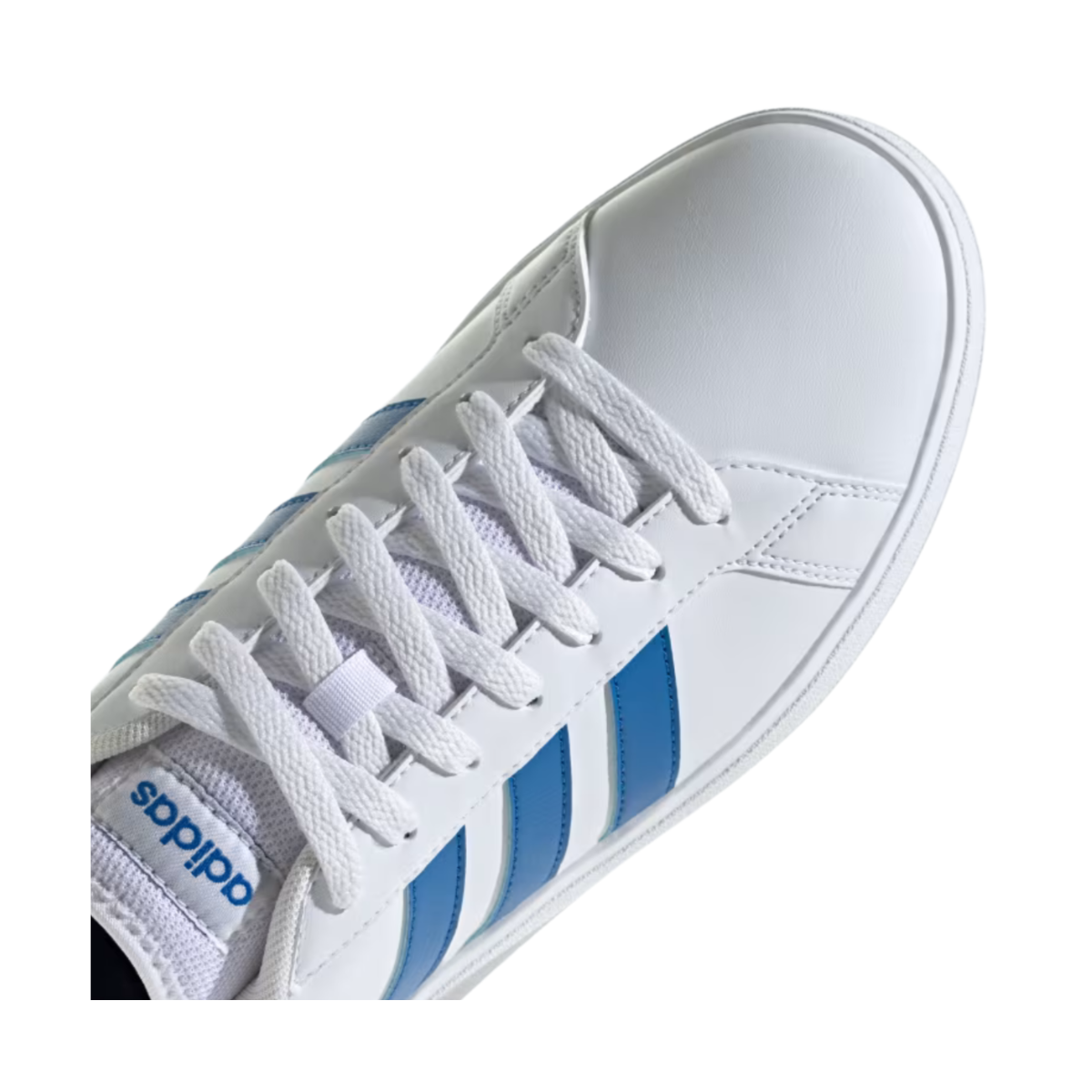 Tenis Adidas Grand Court TD Unisex - ID3022 Blanco/Azul