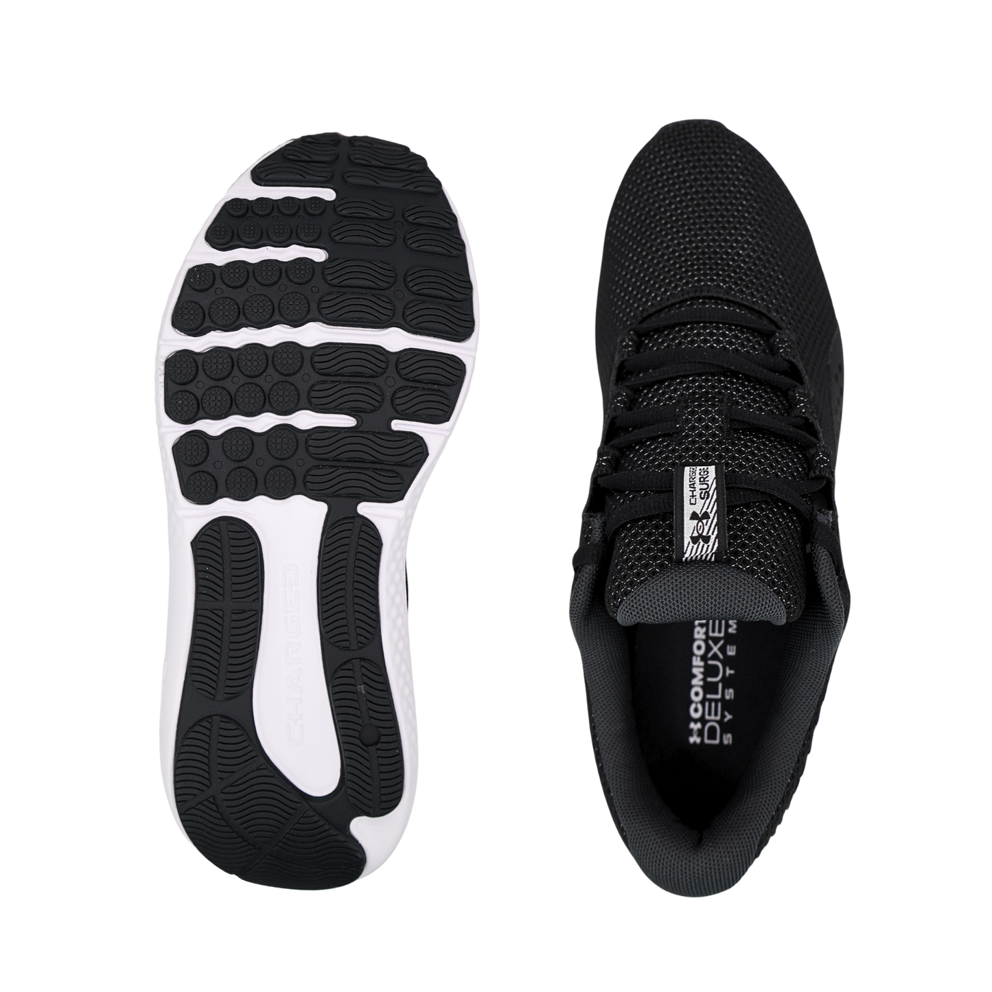 Tenis Under Armour Charged Surge 4 Running Unisex - 3027007001 Negro