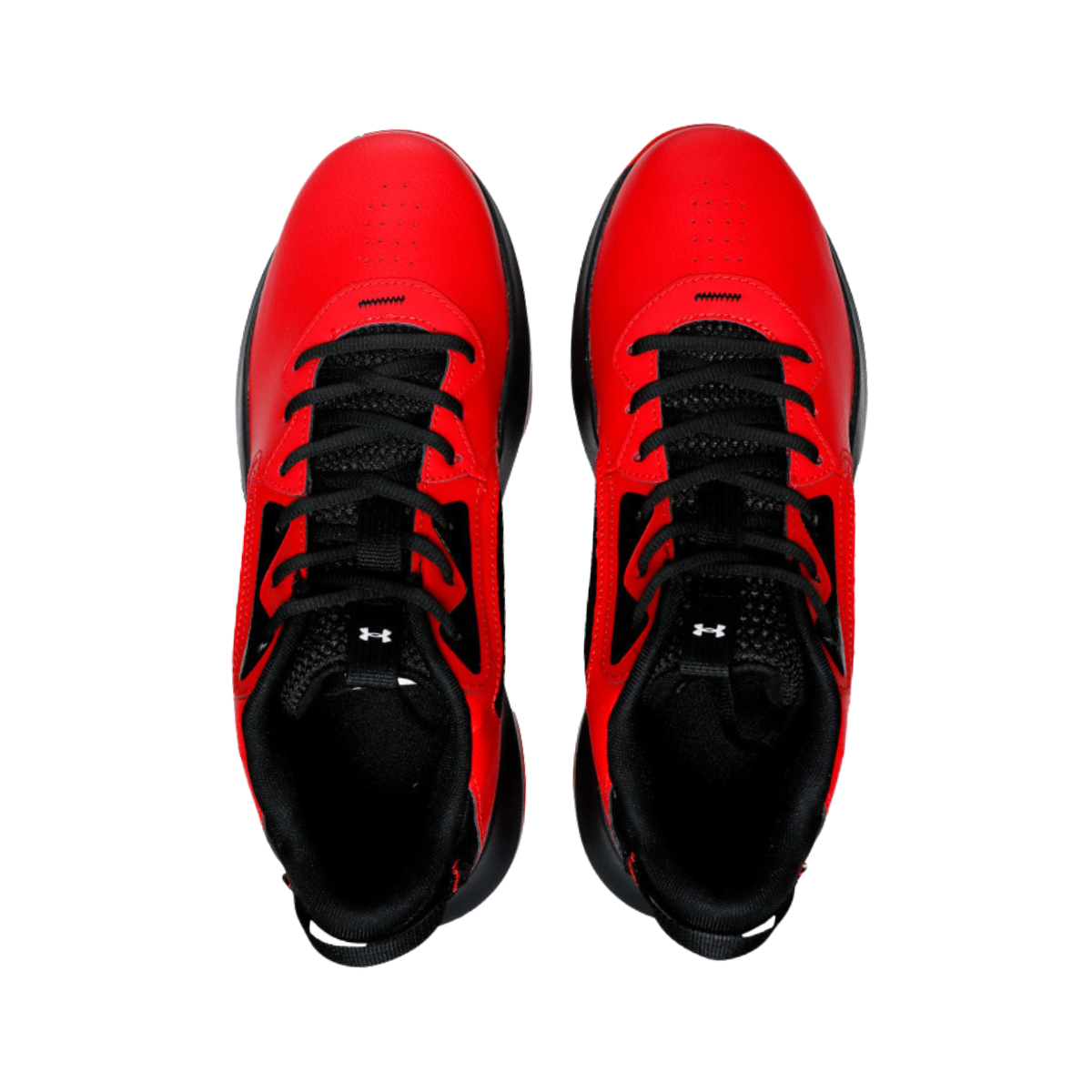 Tenis Under Armour Lockdown 6 Hombre - 3025616600 Rojos Básquetbol Cómodos Moda Urbana