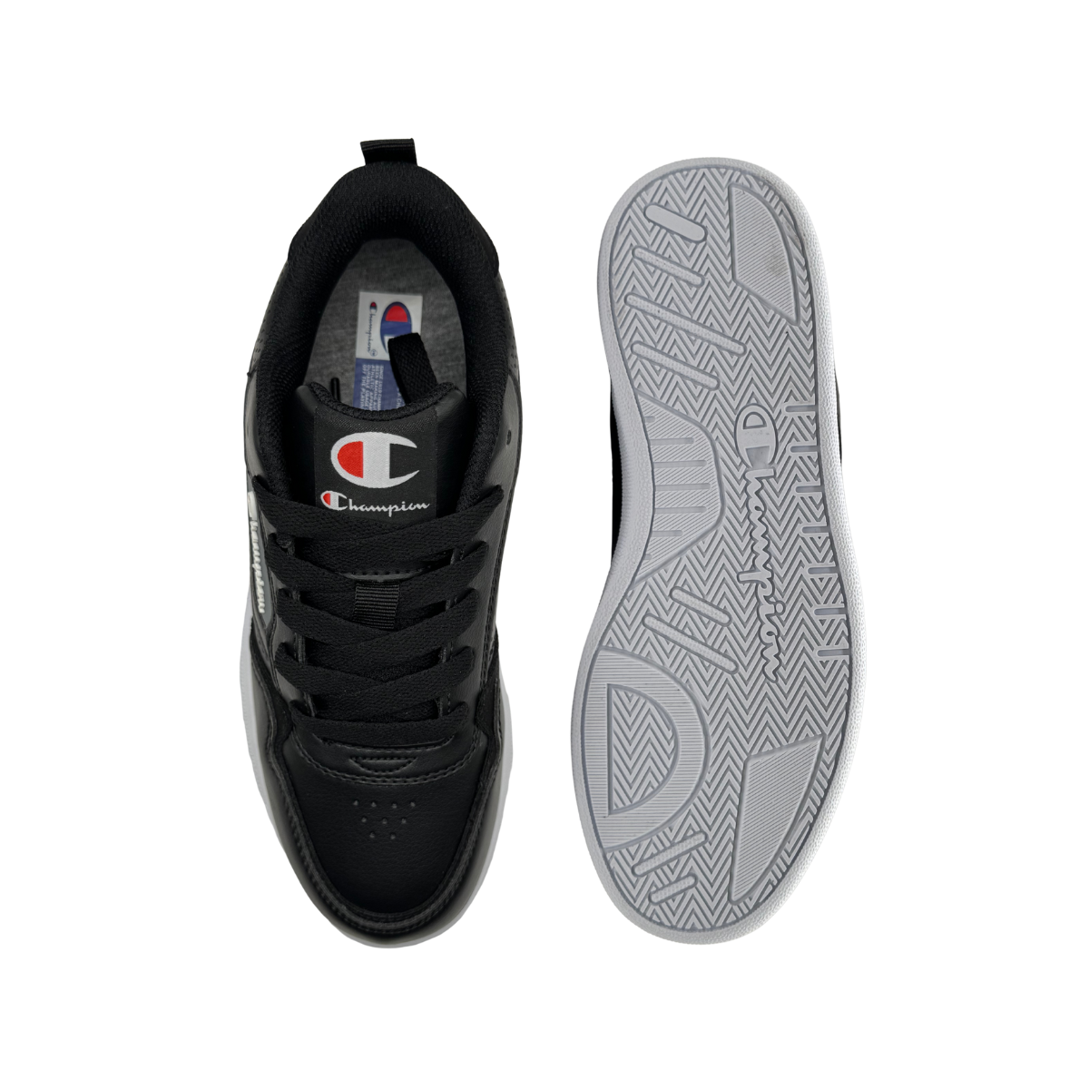 Tenis Champion Lore Casuales Mujer - Cas10274y Negro Sneakers Casuales Cómodos Moda Urbana