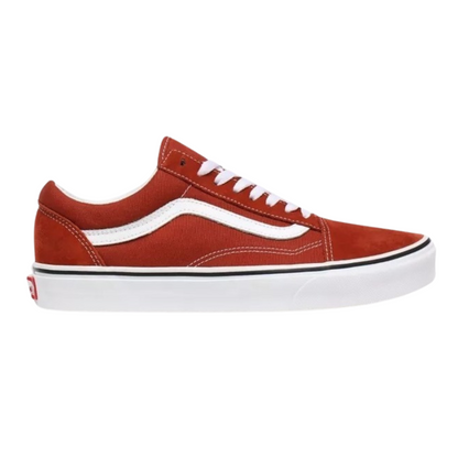 Tenis Vans Old Skool  Vn0a4u3bwk8 - Naranja/Blanco