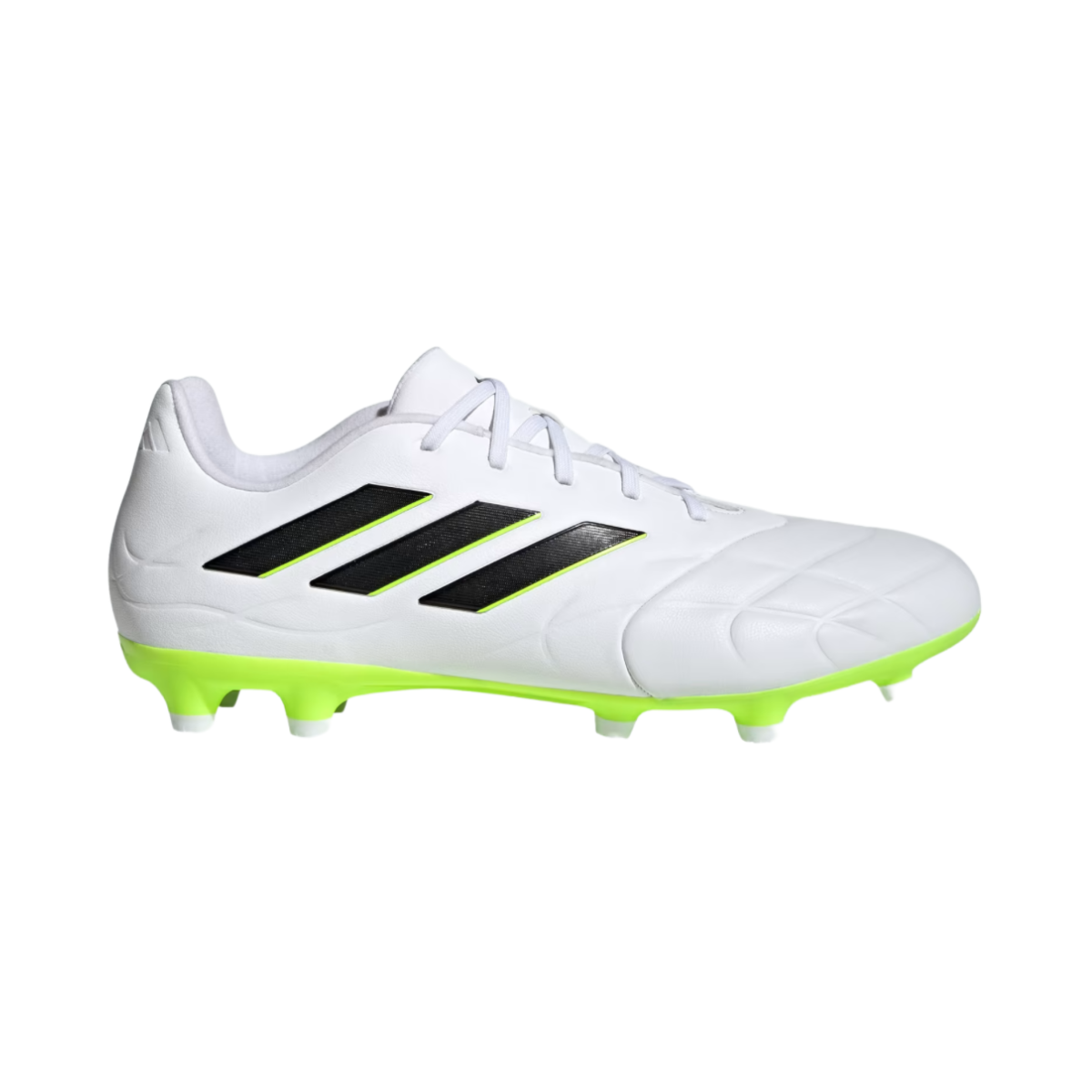 Tenis Adidas Copa Pure .3 FG Para Futbol- HQ8984 Blanco/Verde