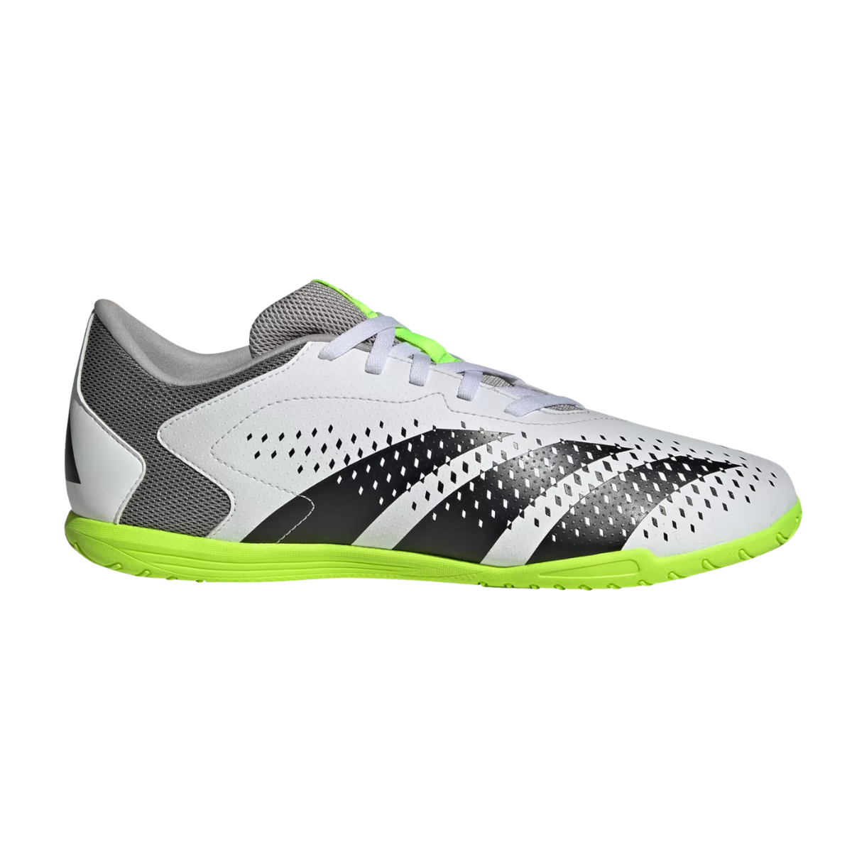 Tenis Adidas Predator Accuracy .4 IN Para Futbol - GY9986  Blanco/Verde/Negro