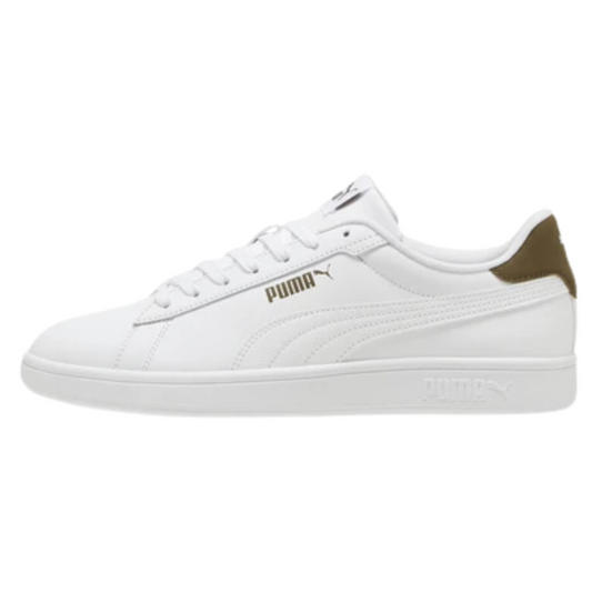 Tenis Puma Smash 3.0 L Casual Unisex - 39098721 Blanco / Café
