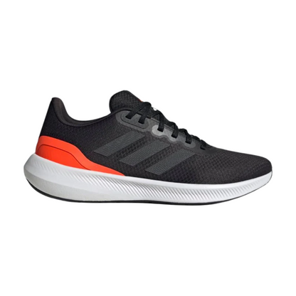 Tenis Adidas Runfalcon 3.0 Para Hombre - HP7550 Negro/Rojo