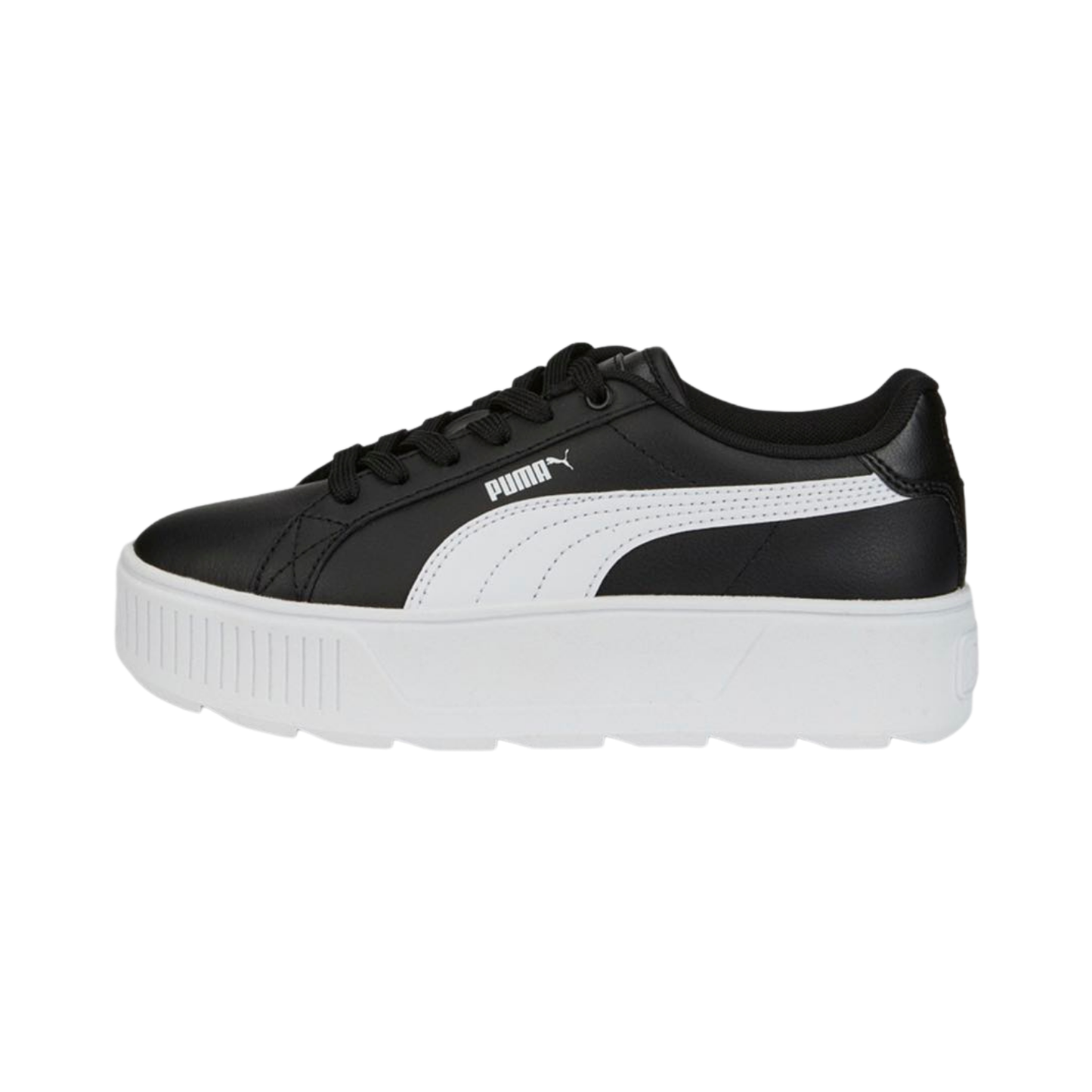 Tenis Puma Karmen L Plataforma Mujer - 38737402 Negro / Blanco Chunky