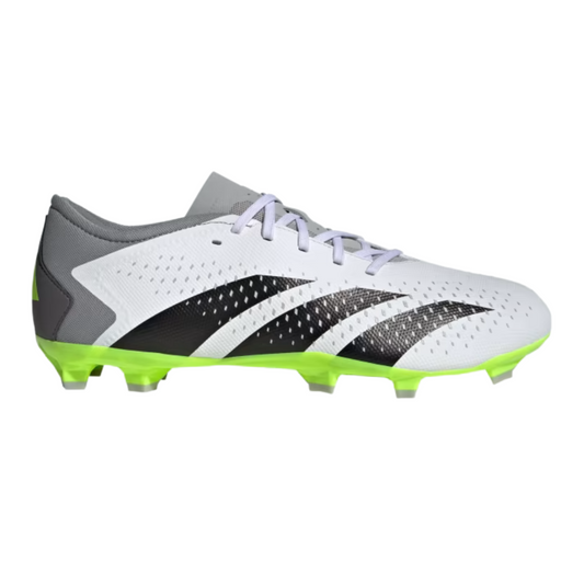 Tenis Adidas Predator Accuracy .3 L FG Para Futbol - GZ0014 Blanco/Verde